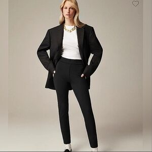 J. Crew Pixie Ponte Stretch Black Pants